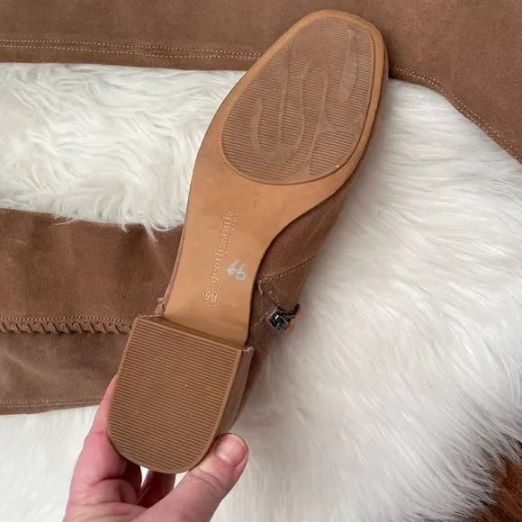Gentle Souls by Kenneth Cole Over the Knee Suede Emery Boots