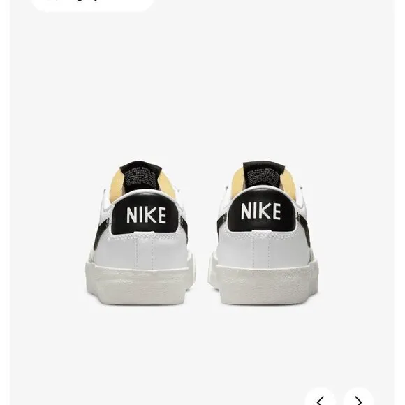 GENTLY USED Nike Blazer Low '77 Women's Shoes | Size 8.5 | Color White