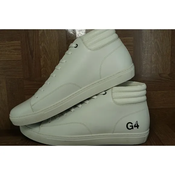 G/FORE Mid Street Disruptor White Leather Shoes G4MS19F10 Mens Size 15