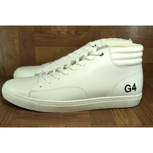 G/FORE Mid Street Disruptor White Leather Shoes G4MS19F10 Mens Size 15