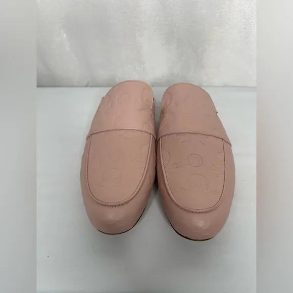G/FORE Womens Debossed Mule Street Shoes - Blush size 7
