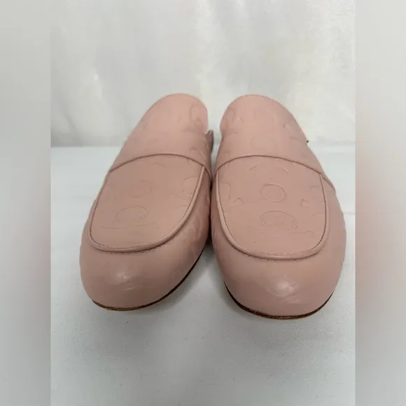 G/FORE Womens Debossed Mule Street Shoes - Blush size 7