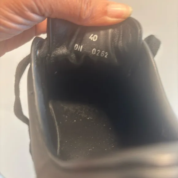 Givenchy Black and White Athletic Sneakers Minimalist Design