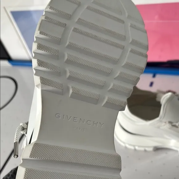Givenchy White Sneakers Minimalist Designer