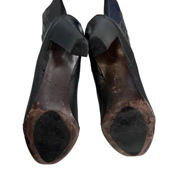 GIXUS designer vintage high chelsea boots Women's Size EUR 38‎ US 7