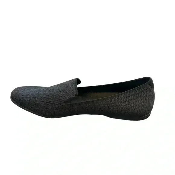 GLYPH Black Knit Loafer Minimalist Washable Eco-friendly Shoes Womens 9