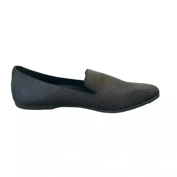 GLYPH Black Knit Loafer Minimalist Washable Eco-friendly Shoes Womens 9