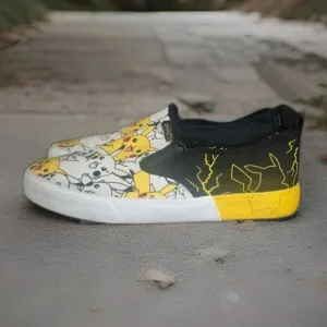 Ground Up Pokémon Pikachu Canvas Slip on Skateboard Shoes Unisex Adult Size 10.5