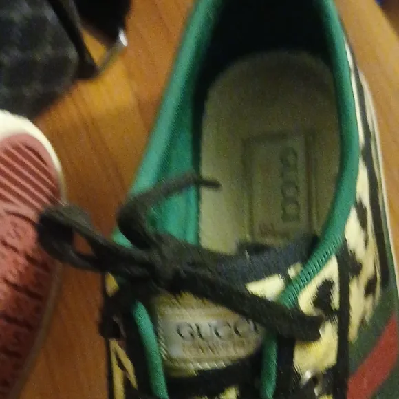 Gucci Black Sneakers Low-Top Street-Style