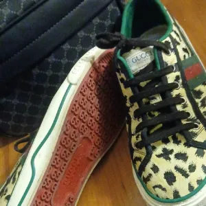 Gucci Black Sneakers Low-Top Street-Style