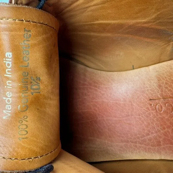 Hand Welt by ANTHONY VEER | Men's size 10.5 Brown Leather Dress Shoes Laces