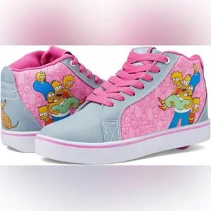 Heelys The Simpsons Pink and Grey Sneakers The Simpsons Family Size 9 Mens EU 42