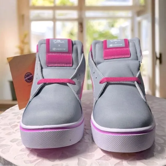 Heelys The Simpsons Pink and Grey Sneakers The Simpsons Family Size 9 Mens EU 42