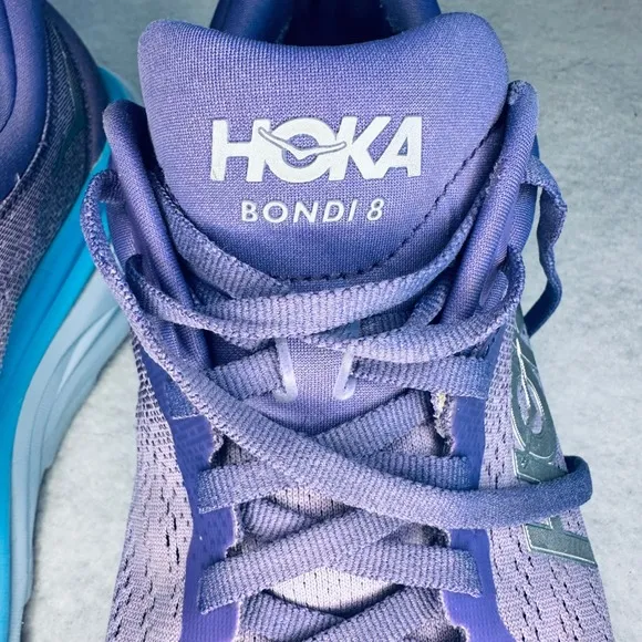 Hoka Bondi 8 Running Shoes Cushioned Comfort Athletic Sneakers Women's 8.5