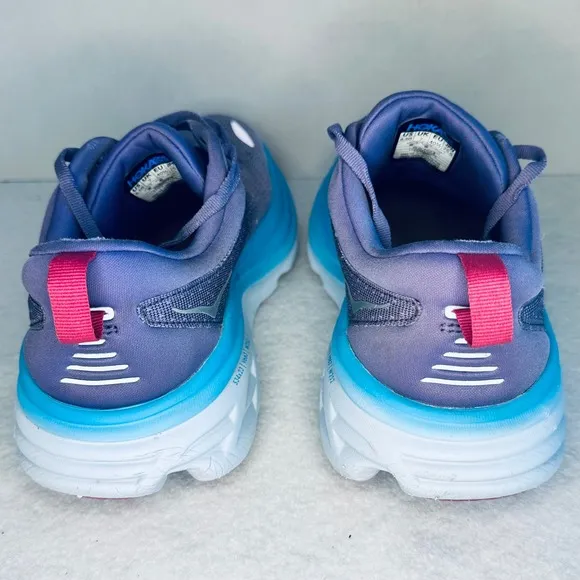 Hoka Bondi 8 Running Shoes Cushioned Comfort Athletic Sneakers Women's 8.5