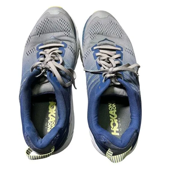 Hoka One One Clifton 6 Women's Size 11 Running Shoes Ensign Blue Wild Dove