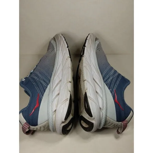 Hoka One One W Clifton 6 Women's Size 7 Running Shoes Gray Blue 1102873PAMB