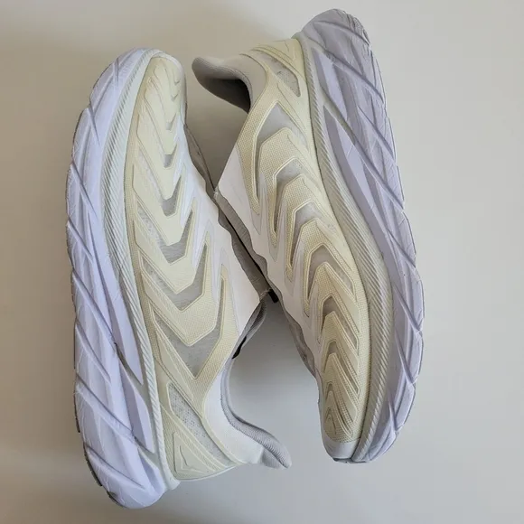 Hoka Project Clifton White Running Shoes Sneakers Mens Size 13