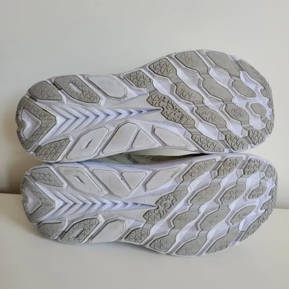 Hoka Project Clifton White Running Shoes Sneakers Mens Size 13