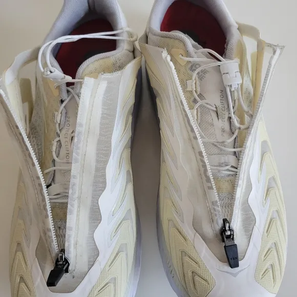 Hoka Project Clifton White Running Shoes Sneakers Mens Size 13