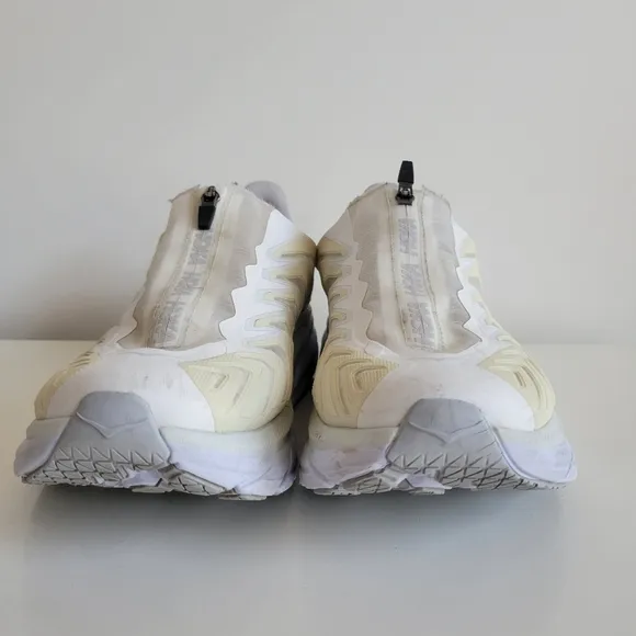 Hoka Project Clifton White Running Shoes Sneakers Mens Size 13