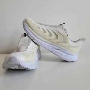 Hoka Project Clifton White Running Shoes Sneakers Mens Size 13