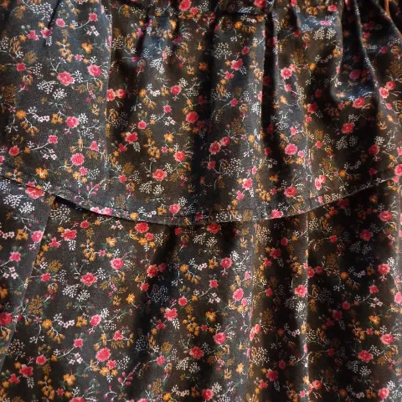 Homemade Boho Rodeo Skirt S w/Concho/Leather
