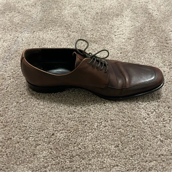 Hugo Boss Brown Leather Dress Shoes Size 10 50130567