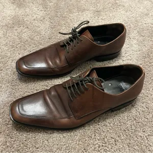 Hugo Boss Brown Leather Dress Shoes Size 10 50130567