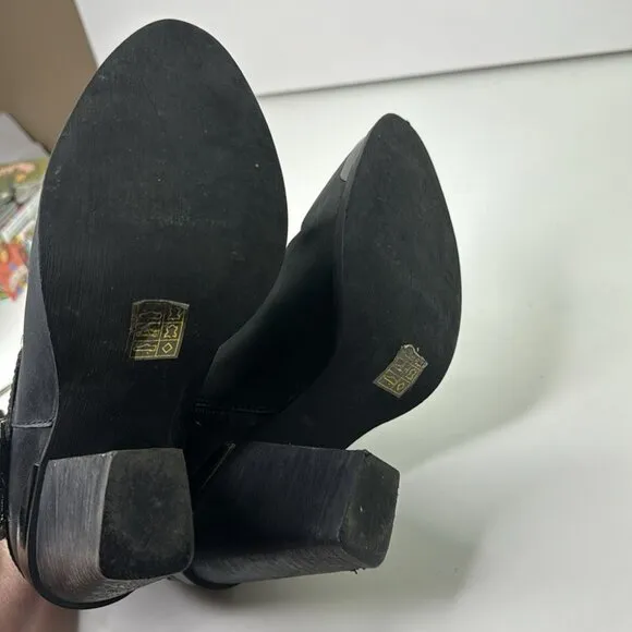 Ibiza Last by Jeffrey Campbell  Boots &quot;Westin&quot; black leather ankle booties