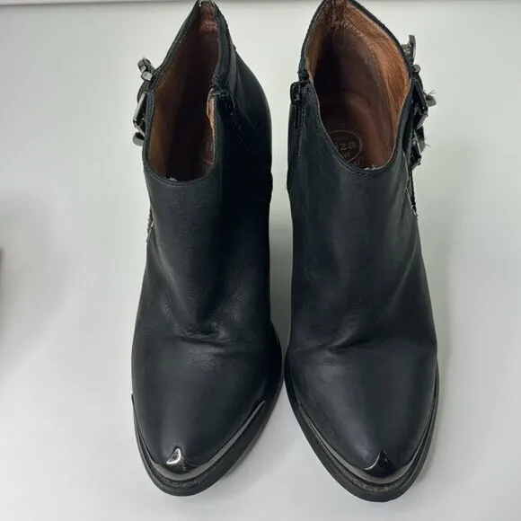 Ibiza Last by Jeffrey Campbell  Boots &quot;Westin&quot; black leather ankle booties