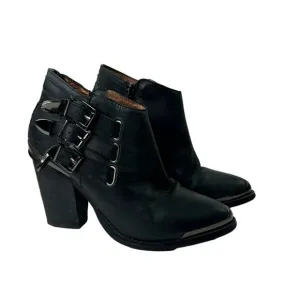 Ibiza Last by Jeffrey Campbell  Boots &quot;Westin&quot; black leather ankle booties