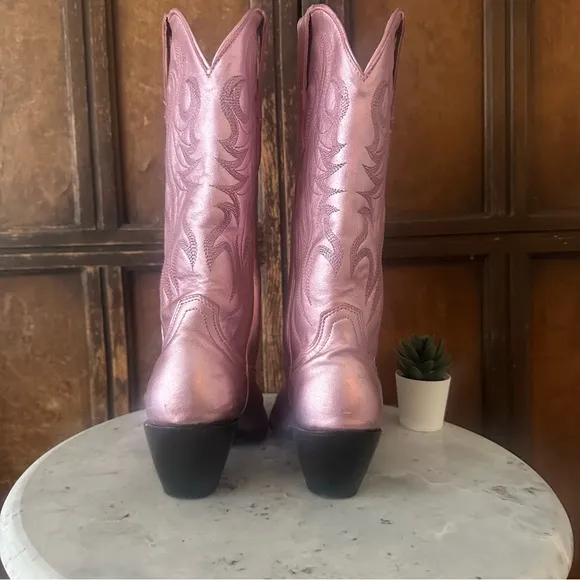 Idyllwind pink metallic cowboy boots 7.5