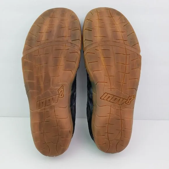 Inov8 Bare-XF 210 V2 Womens Size 8 Black Brown Camo Minimalist Sneaker Shoes