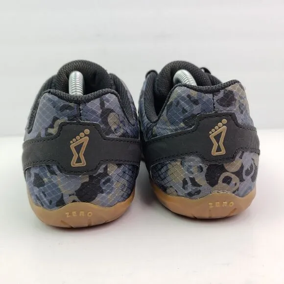 Inov8 Bare-XF 210 V2 Womens Size 8 Black Brown Camo Minimalist Sneaker Shoes