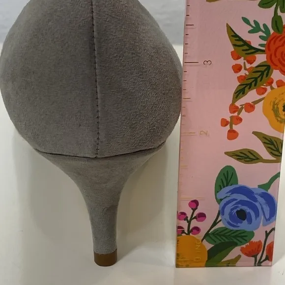 J Crew Dulci Suede Kitten Heels Shoes Kraft Brown 7.5 A9758