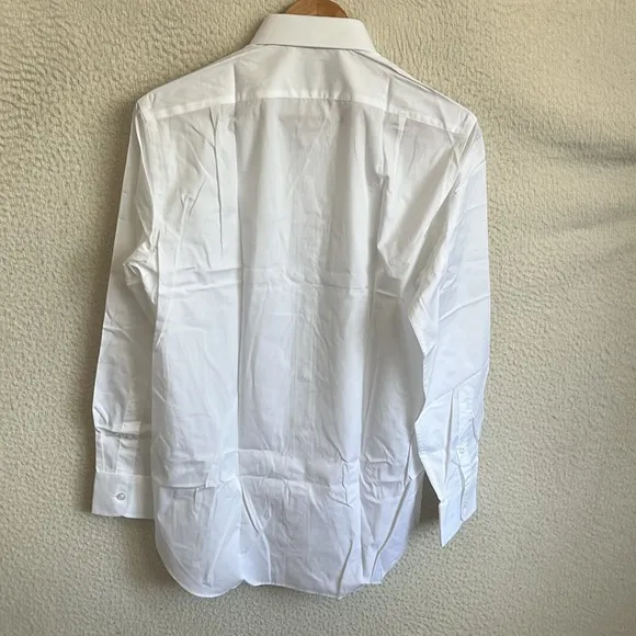 J Crew Ludlow Premium fine cotton dress shirt Mens 15 32 White