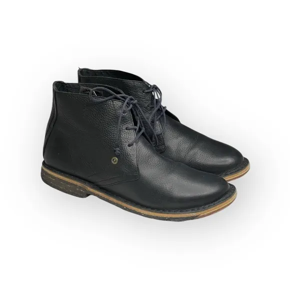 J Shoes ミ★ Sleek Fashion Forward Mohave 2 Chukka Boots ミ★ Black Leather ミ★ 8.5M