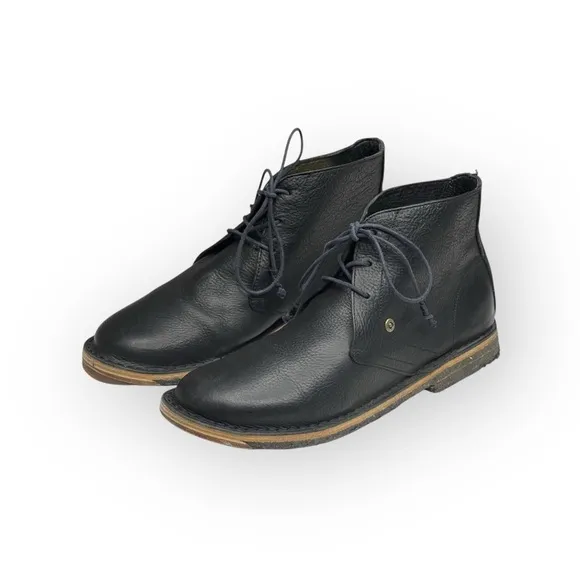 J Shoes ミ★ Sleek Fashion Forward Mohave 2 Chukka Boots ミ★ Black Leather ミ★ 8.5M