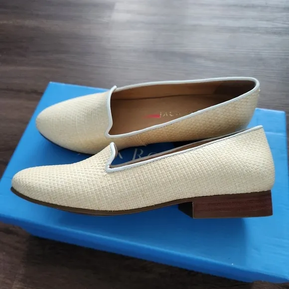 Jack Rogers Ginny Loafer Rattan Shoes Minimalist Rafia Academia Preppy 5