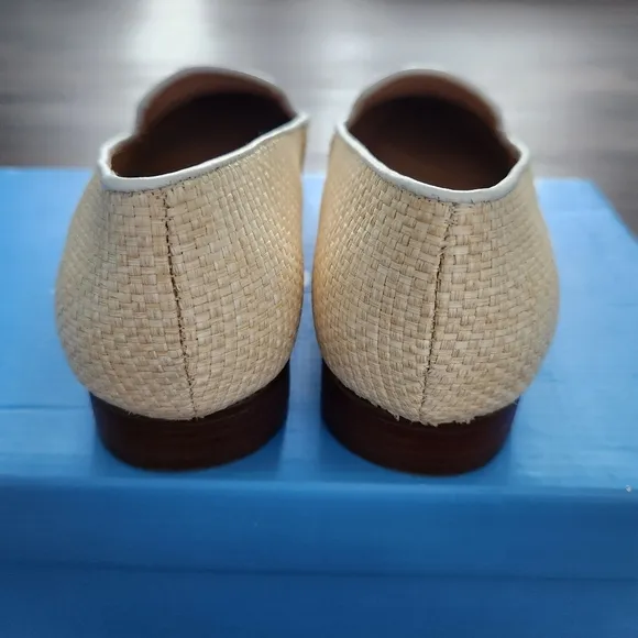 Jack Rogers Ginny Loafer Rattan Shoes Minimalist Rafia Academia Preppy 5