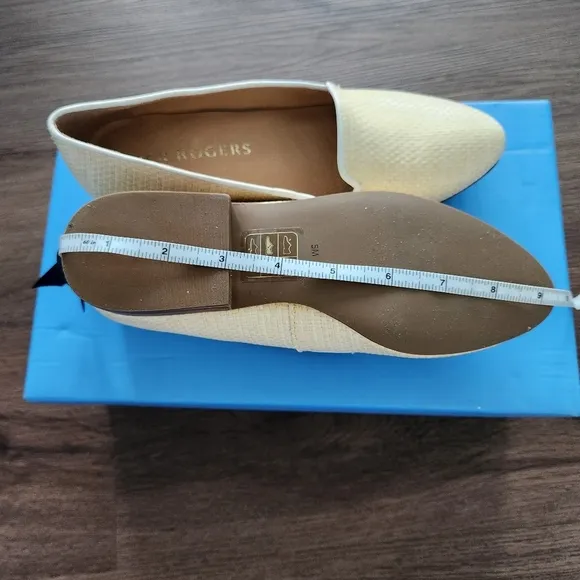 Jack Rogers Ginny Loafer Rattan Shoes Minimalist Rafia Academia Preppy 5