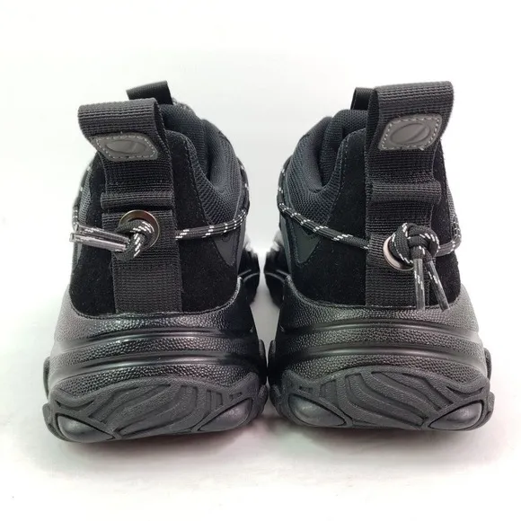 Javi Tremendous Mens Size 7 Black New York Street Chunky Comfort Sneaker Shoes