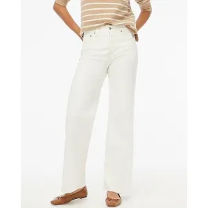 J.CREW Premium Edition Vintage Wide-Leg Jean 25T Button All Day Stretch NWT B20