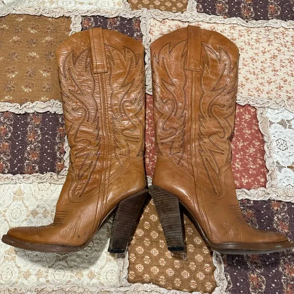 Jessica Simpson Alan Boots RARE