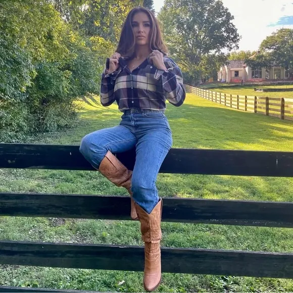 Jessica Simpson Alan Boots RARE