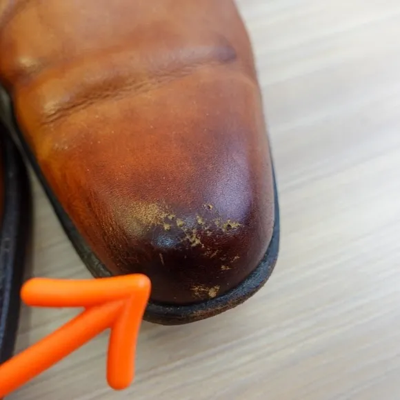 John Fluevog Monk Strap Dress Shoes Men 10 M Cognac Twin Turbine 205 Pine Street