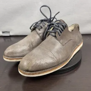 John Varvatos suede Oxford Dress Shoes Gray Size 12