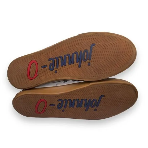 Johnnie-O Sail Away Casual Sneakers White / Blue / Gum Sole Women's 11M