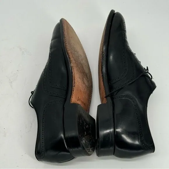 Johnston &amp; Murphy Collection Limited Men's Wingtip Dress Shoes Leather